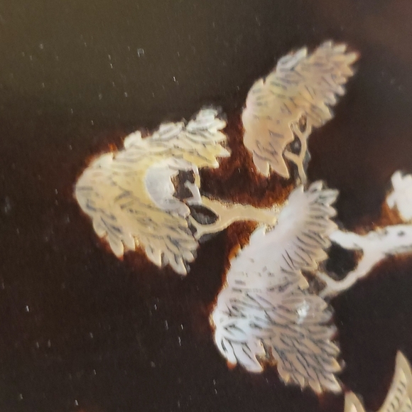 Inlaid decorative Chinese panel - Picture 4 of 7